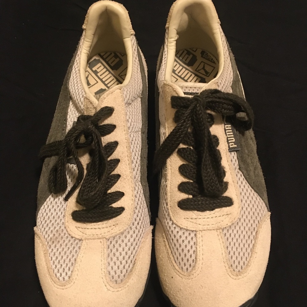 Suede Puma Running Shoe